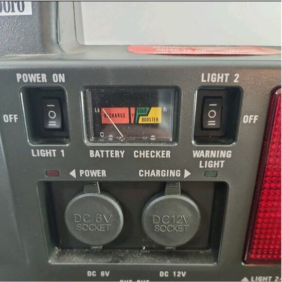 VTG 1990s Marlboro Unlimited Power Pak Booster Jumper Battery Pack w/ Cables - Picture 2 of 6